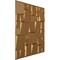 Ekena Millwork 19 5/8in. W x 19 5/8in. H Modern Square EnduraWall Decorative 3D Wall Panel Covers 2.67 Sq. Ft. WP20X20MSBGL - alternate 6